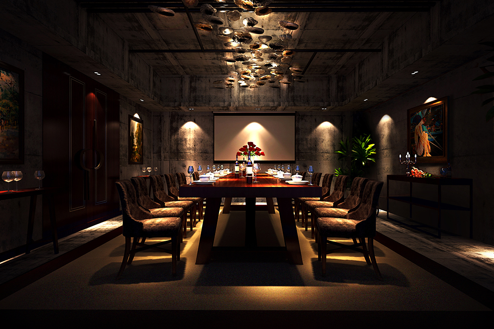 西安赛纳维法国红酒中心餐厅2013